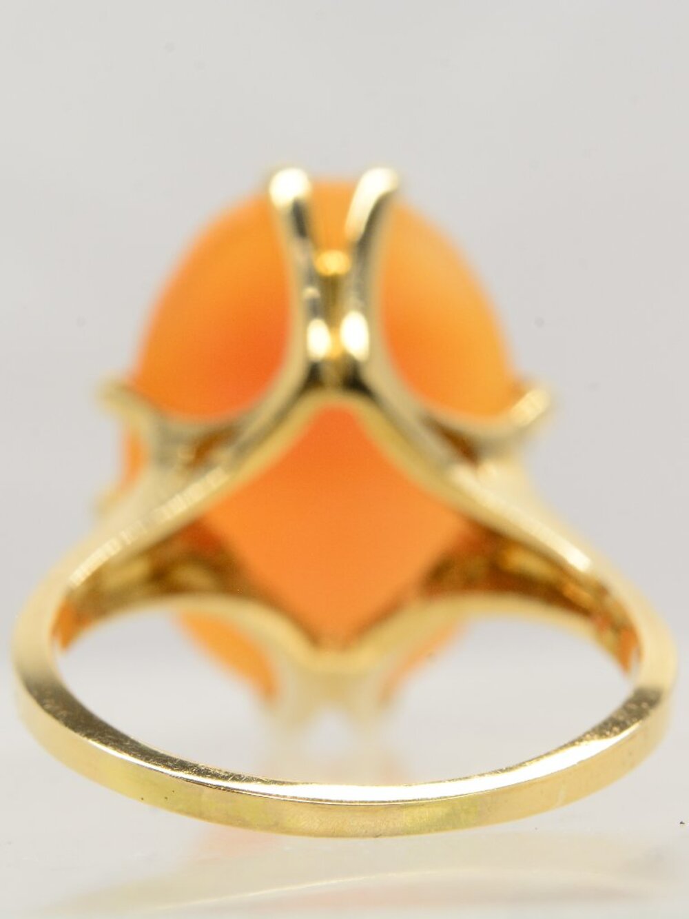 10K VINTAGE LADY SHELL CAMEO - Picture 3 of 4